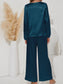 2 Pieces Satin Silk Luxurious Pajamas Sets freeshipping - Femmineworld