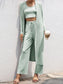 3 Pieces Comfortable Sleepwear Pajama set freeshipping - Femmineworld