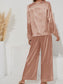 2 Pieces Satin Silk Luxurious Pajamas Sets freeshipping - Femmineworld