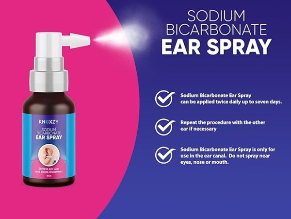 Knoxzy Sodium Bicarbonate Ear Spay - Image 2