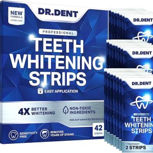 DRDENT Professional Teeth Whitening Strips 21 Treatments