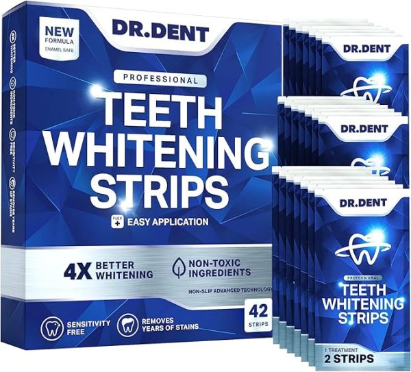 DRDENT Professional Teeth Whitening Strips 21 Treatments