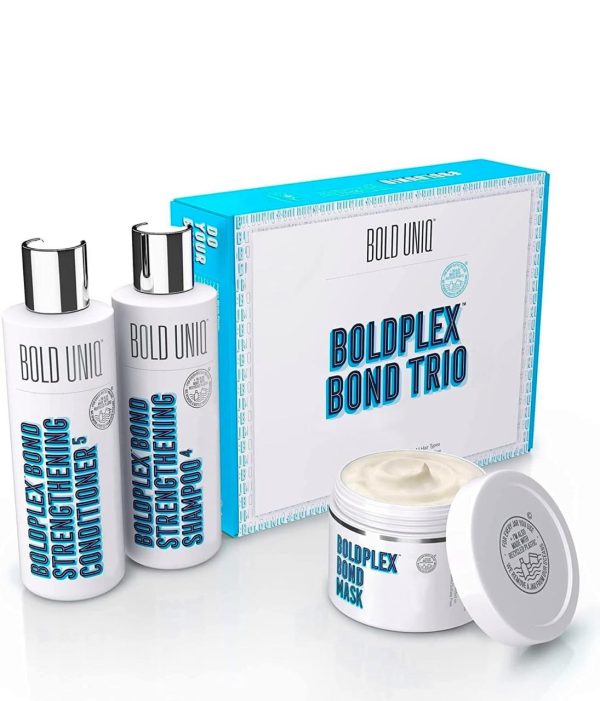 Boldplex 3, 4 & 5 Bond Restore Hair Treatment, Shampoo & Conditioner Trio Gift Set
