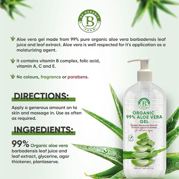 Organic Aloe Vera Gel - Image 2