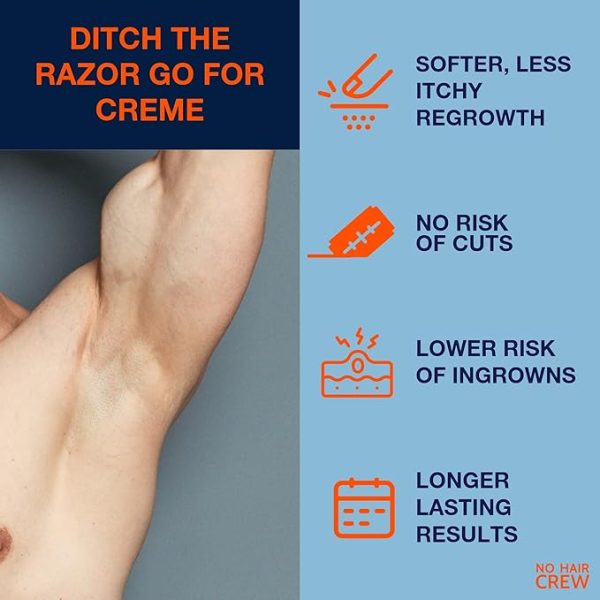 NO HAIR CREW Body Hair Removal Cream - Image 3