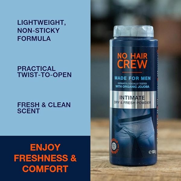 NO Hair Crew Intimate Dry & Fresh Powder - Image 2
