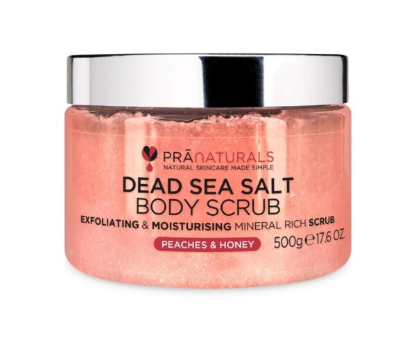 PraNaturals Dead Sea Salt Body Scrub 500G